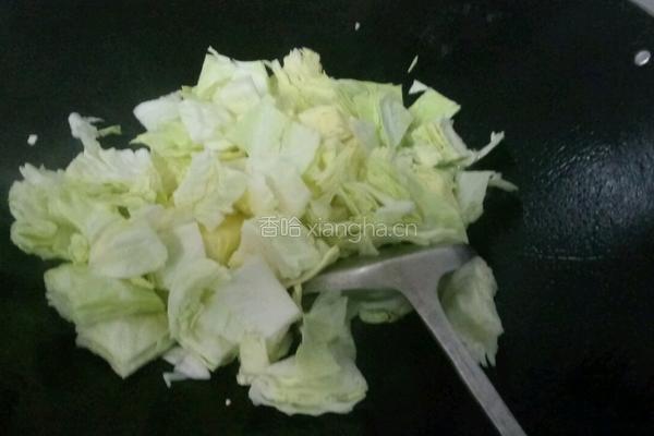 豆酱包菜的做法图解5