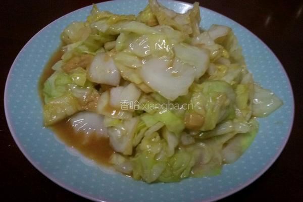 豆酱包菜的做法图解7