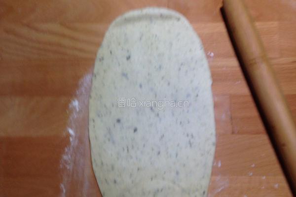 芝麻海苔苏打饼干的做法图解2