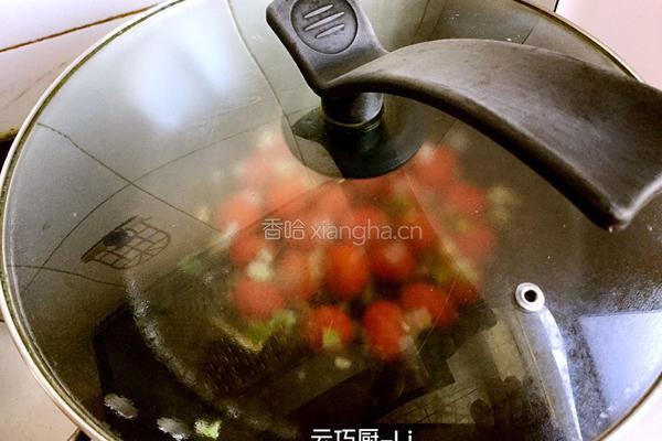 圣女果肉丸汤的做法图解10