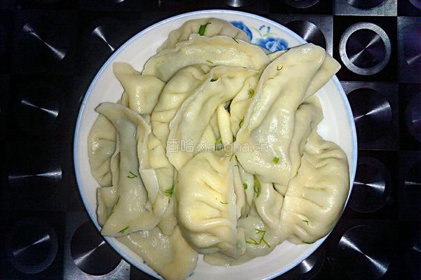 猪肉茴香水饺的做法图解7