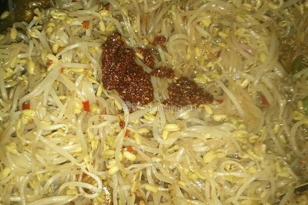 酸辣绿豆芽的做法图解7
