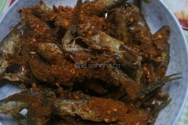 油炸麻辣小鱼的做法图解8
