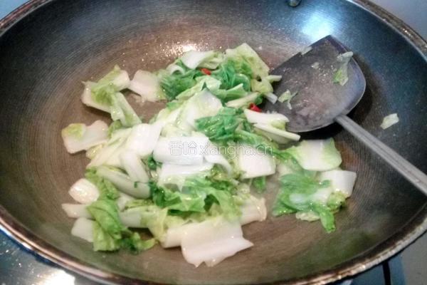 卷心菜粉丝汤的做法图解5
