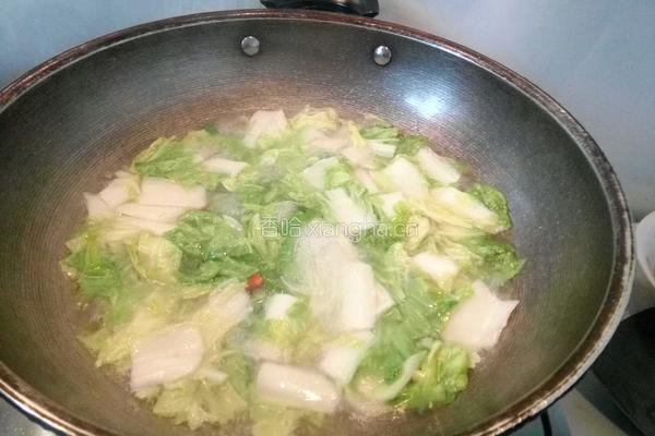 卷心菜粉丝汤的做法图解6