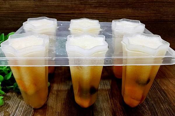 哈密瓜冰棒的做法图解6
