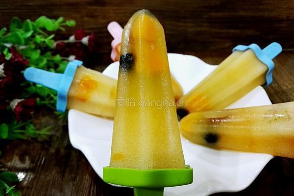 哈密瓜冰棒的做法图解8