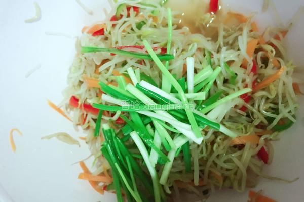 凉拌豆芽菜的做法图解6