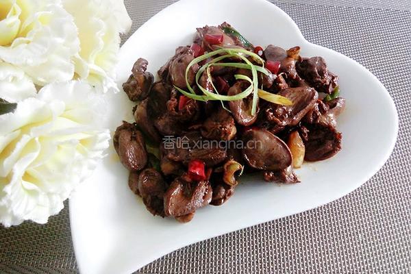 孜然鸡心的做法图解15