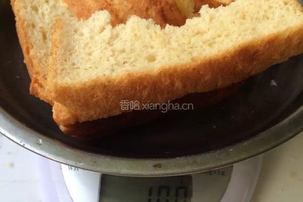 烤土司布丁的做法图解1