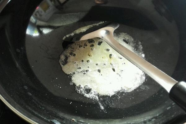 菓珍挂霜花生的做法图解4