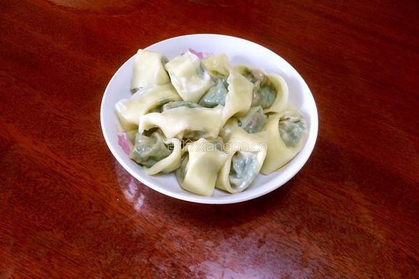 韭菜肉馅馄饨的做法图解8