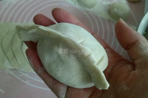白萝卜虾米蒸饺的做法图解12