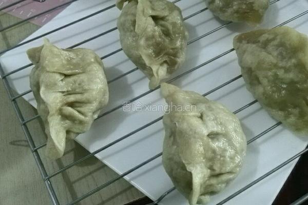 白萝卜虾米蒸饺的做法图解14