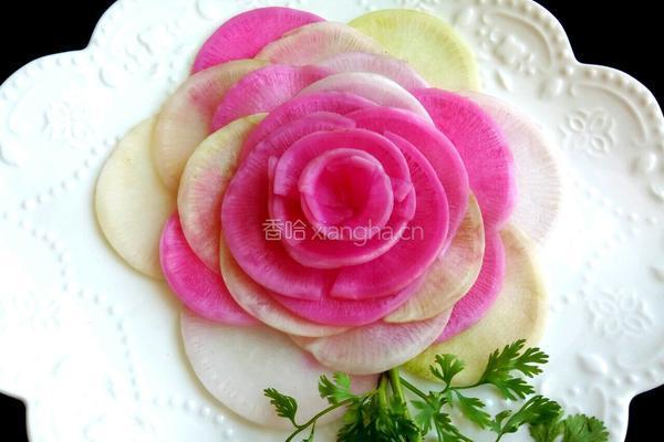 白萝卜花的做法图解6