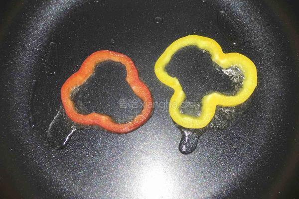 彩椒煎蛋的做法图解3