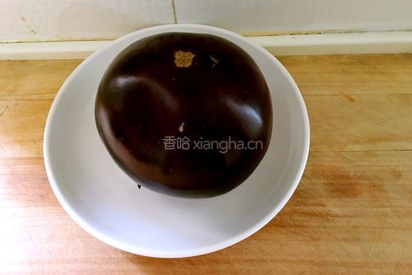 香煎茄片的做法图解1