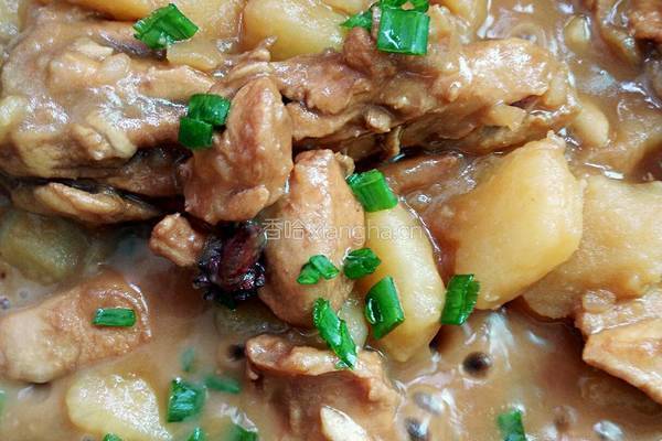 土豆焖鸡腿的做法图解15