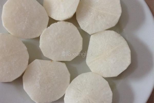 白萝卜干贝盅的做法图解1