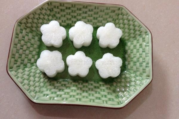 白萝卜干贝盅的做法图解2