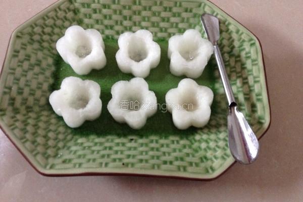 白萝卜干贝盅的做法图解3