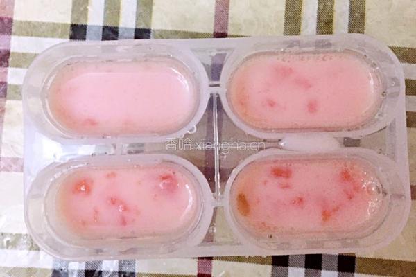 西瓜牛奶冰棍的做法图解8
