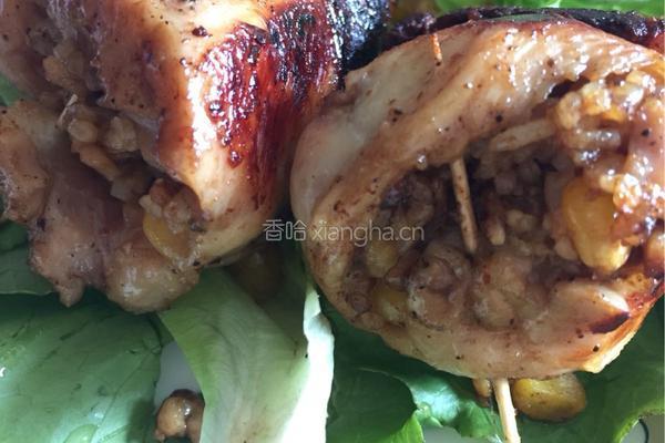 鸡腿包饭的做法图解9