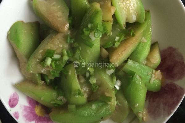 蒜末丝瓜的做法图解6