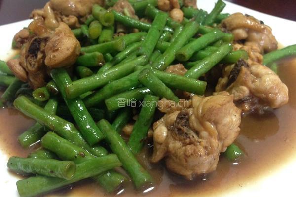鸡翅根炒长刚豆的做法图解6