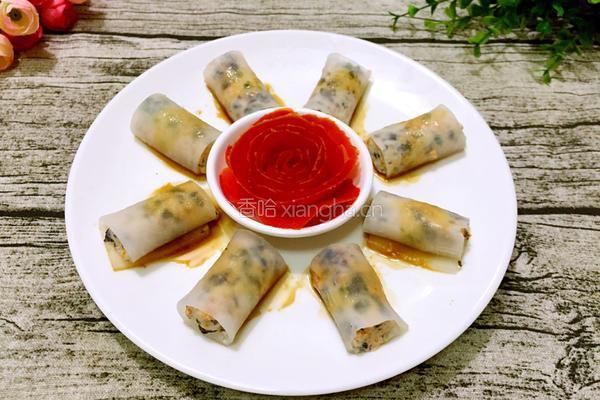 白萝卜鸡肉卷的做法图解13