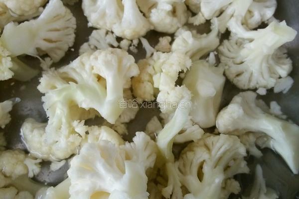 干锅菜花的做法图解1