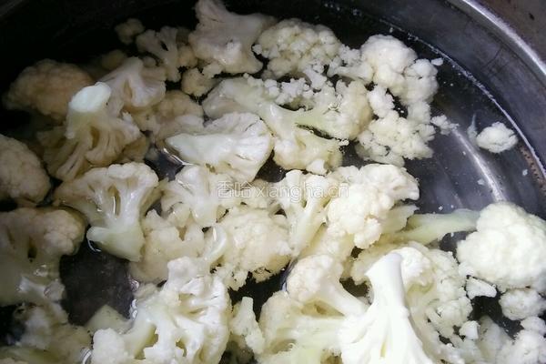 干锅菜花的做法图解2