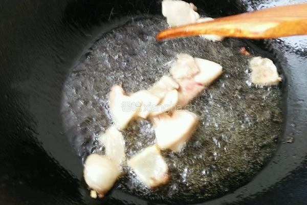 干锅菜花的做法图解4