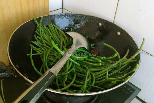 豇豆咸菜的做法图解4