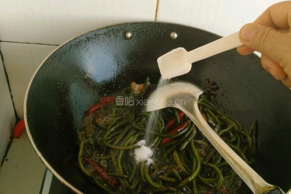 豇豆咸菜的做法图解12