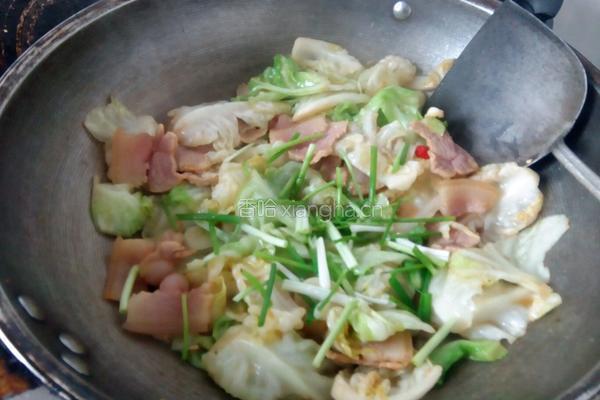 咸肉干锅卷心菜的做法图解10