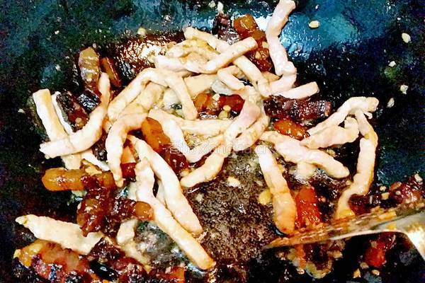 卷心菜泡菜炒年糕的做法图解9