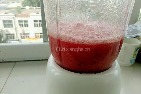 西瓜沙冰的做法图解4