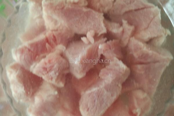 肉蛋羹的做法图解2