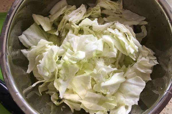 卷心菜炖血豆腐的做法图解4