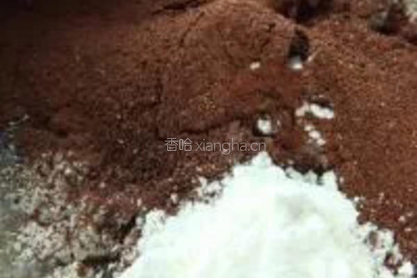 可可奶油蛋糕的做法图解1