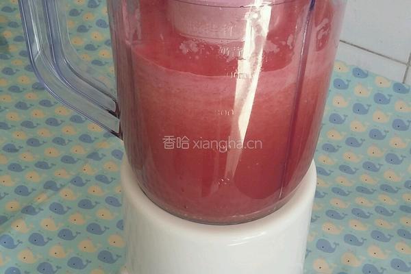 榨西瓜汁的做法图解9