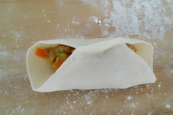 卷心菜胡萝卜猪肉水饺的做法图解11