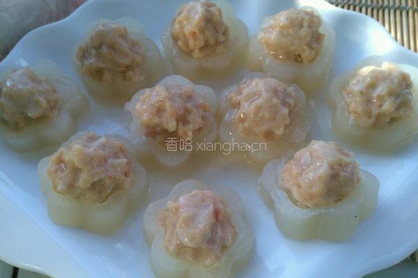 白萝卜盅的做法图解11