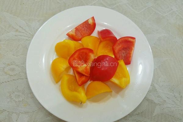 彩椒茄子烤串的做法图解3