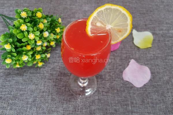 西瓜柠檬汁的做法图解4