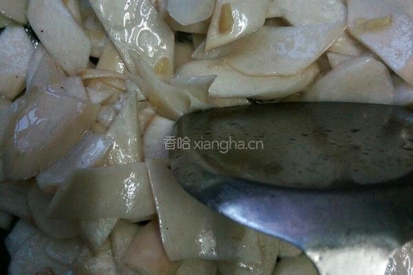 彩椒炒杏鲍菇的做法图解4