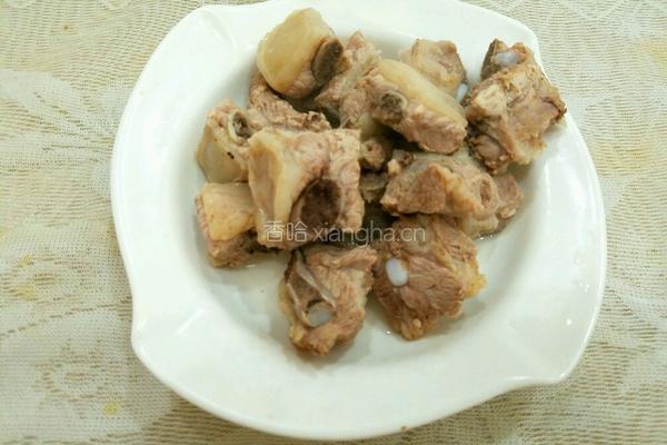 彩椒土豆烧排骨的做法图解6