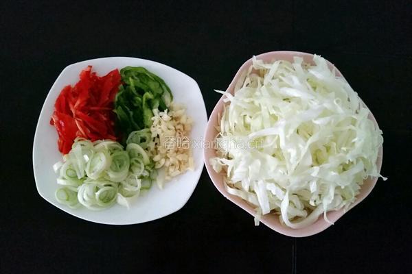 凉拌卷心菜的做法图解2