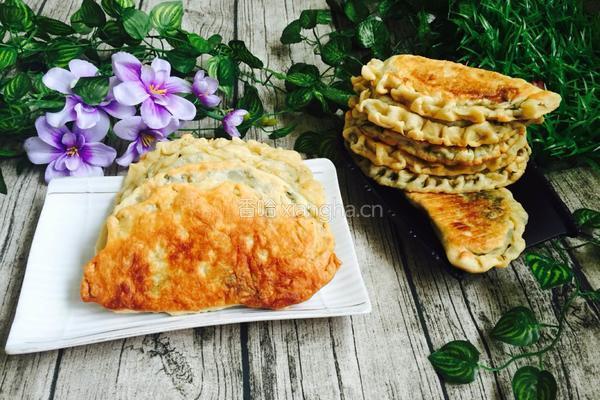 野笕菜盒子的做法图解15